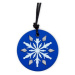 Jellystone Designs Uklidňující přívěsek Sněhová vločka modrá