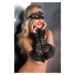 Dámský erotický set LivCo Corsetti Fashion LivCo_Corsetti_Fashion_Gloves_Gloves_Model_13_Black