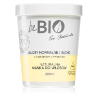 beBIO Normal / Dry Hair regenerační maska pro normální až suché vlasy 200 ml