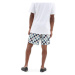 Vans The daily check boardshort Bílá