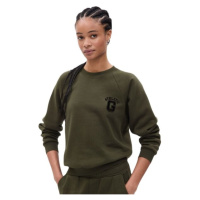 GAP NEW RAGLAN CREW Dámská mikina, khaki, velikost