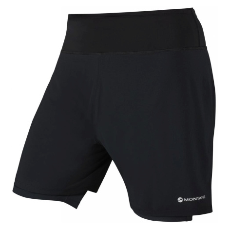 Pánské běžecké kraťasy Montane Dragon Twin Skin Shorts Black