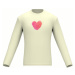 Pánské tričko dlouhý rukáv watercolor heart