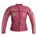 Dámská kožená moto bunda W-TEC Sheawen Lady Pink růžová