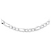 OLIVIE Stříbrný 50cm náhrdelník FIGARO 5648