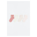 H & M - Ponožky 4 páry - růžová