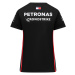Mercedes AMG Petronas dámské tričko official black F1 Team 2023