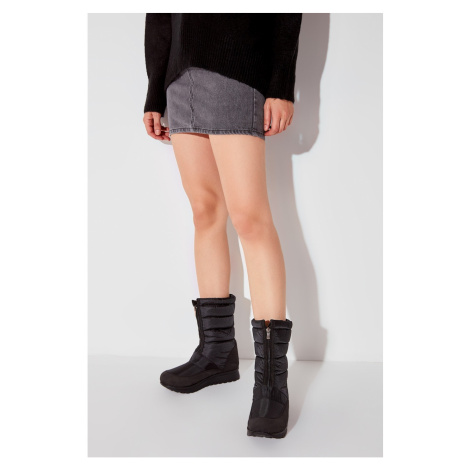 Trendyol Black Parachute Women's Snow Boots