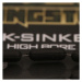 Gardner Tungstenová těžítka na návazce Covert Tungsten Link Sinkers - High Bore