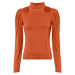 Bonprix BODYFLIRT tričko s prostřihy Barva: Oranžová, Mezinárodní