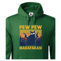 Pánská mikina - Pew Pew madafakas!  - ideální dárek