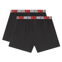 Pyžamové šortky diesel umbx-stark 2-pack černá