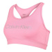 Calvin Klein MEDIUM SUPPORT SPORTS BRA Dámská podprsenka, růžová, velikost