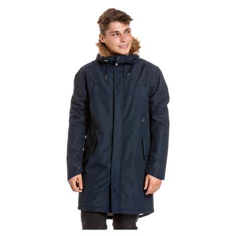 Meatfly pánská zimní bunda Lars Parka Midnight Navy | Modrá