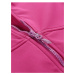 Tmavě růžová holčičí softshellová bunda ALPINE PRO Zerro