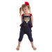 Denokids Cat Pointed Girls Jumpsuit