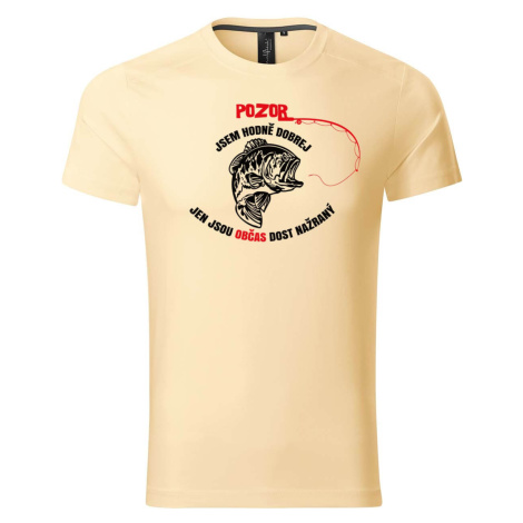 DOBRÝ TRIKO Pánské tričko s potiskem Hodně dobrej rybář
