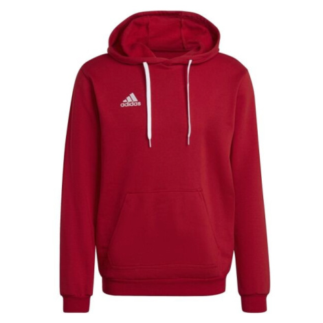 adidas ENTRADA 22 SWEATSHIRT Pánská fotbalová mikina, červená, velikost