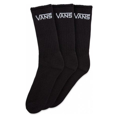 Ponožky Vans Boys Classic Crew 3P black