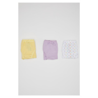 DEFACTO Girl's Cotton 3-Piece Slip Panties