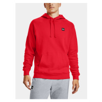 Červená mikina Under Armour Rival Fleece Hoodie