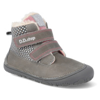 Barefoot zimní obuv D.D.step W073-29B šedá