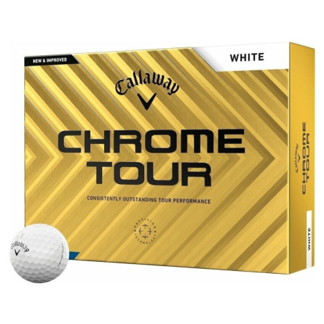 Callaway Chrome Tour White Golf Balls Basic