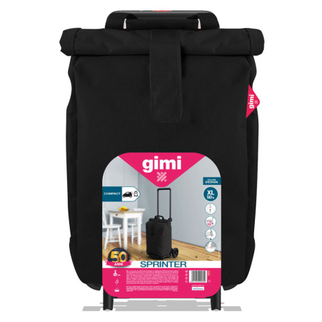 GIMI Sprinter nákupní vozík černý 50 l