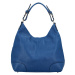 Trendy dámská kožená kabelka přes rameno Centhillia, modrá