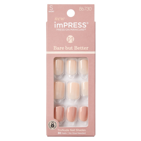 KISS Samolepící nehty imPRESS BBB Nail Simple Pleasure 30 ks