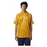 Adidas Originals Jacquard 3 Stripes Tshirt Žlutá