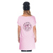 Meatfly dámské tričko Adele Pink | Růžová
