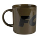 Fox hrnek collection ceramic mug green black 350 ml