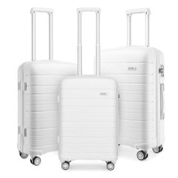 Kono Sada 3 cestovních kufrů 2091 Bílá S M L