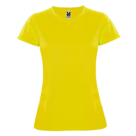 Roly Montecarlo Dámské funkční tričko CA0423 Yellow 03