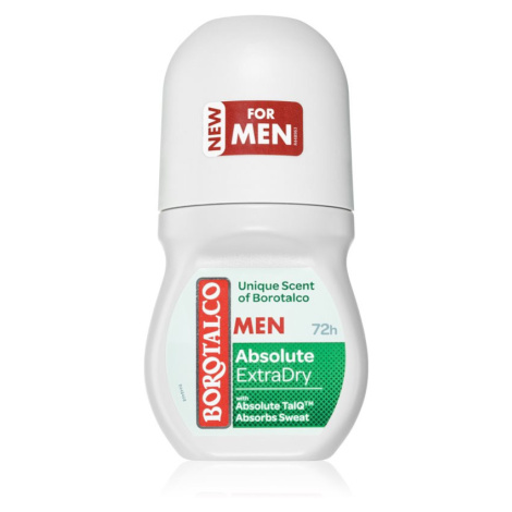 Borotalco MEN Dry kuličkový deodorant roll-on 72h vůně Unique Scent of Borotalco 50 ml