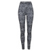 Ladies AOP Leggings - black/white