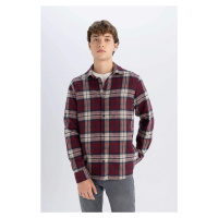 DEFACTO Regular Fit Plaid Lumberjack Long Sleeve Shirt