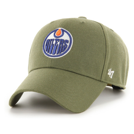 Edmonton Oilers čepice baseballová kšiltovka 47 MVP SNAPBACK Sandalwood 47 Brand
