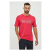 Bavlněné tričko BOSS Boss Athleisure růžová barva