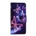 TopQ Samsung A52s 5G knížkové Modré s motýlky 66313