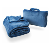 Cestovní deka Cabeau Fold 'n Go Blanket Barva: modrá