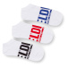 Ponožky diesel skm-gost-threepack socks white2