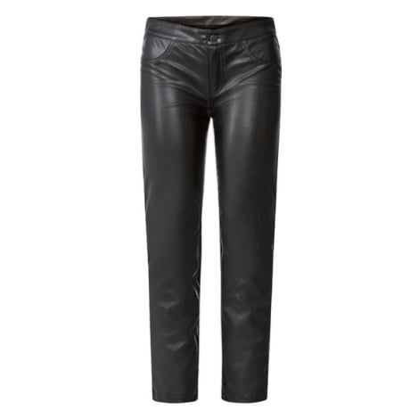 esmara® Dámské kalhoty s koženým vzhledem (kalhoty na knoflík)