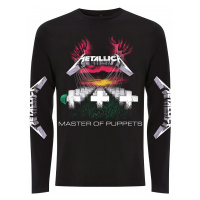 Metallica tričko dlouhý rukáv, MOP Black, pánské
