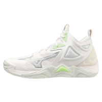 Mizuno WAVE MOMENTUM 3 MID W Dámská sálová obuv, bílá, velikost 37