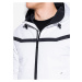 Černo-bílá pánská zimní bunda Ombre Clothing C455