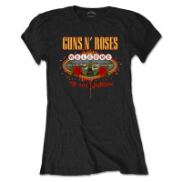 Guns N Roses tričko, Welcome To The Jungle, dámské
