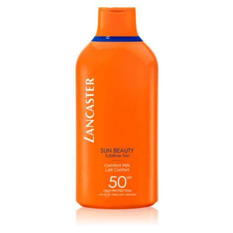 Lancaster Sun Beauty Comfort Milk mléko na opalování SPF 50 400 ml