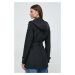 Trench kabát Morgan dámský, černá barva, přechodný